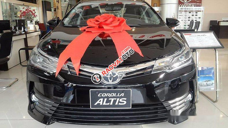 Bán xe Toyota Corolla altis 2017, màu đen -1