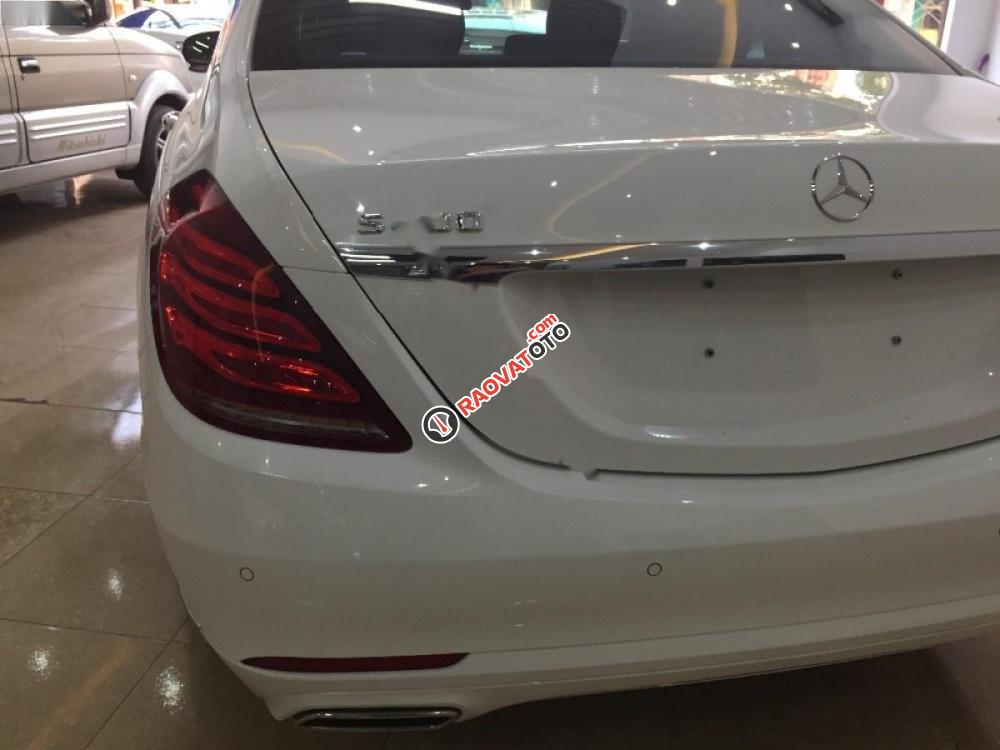 Bán Mercedes S400L đời 2014, màu trắng-4