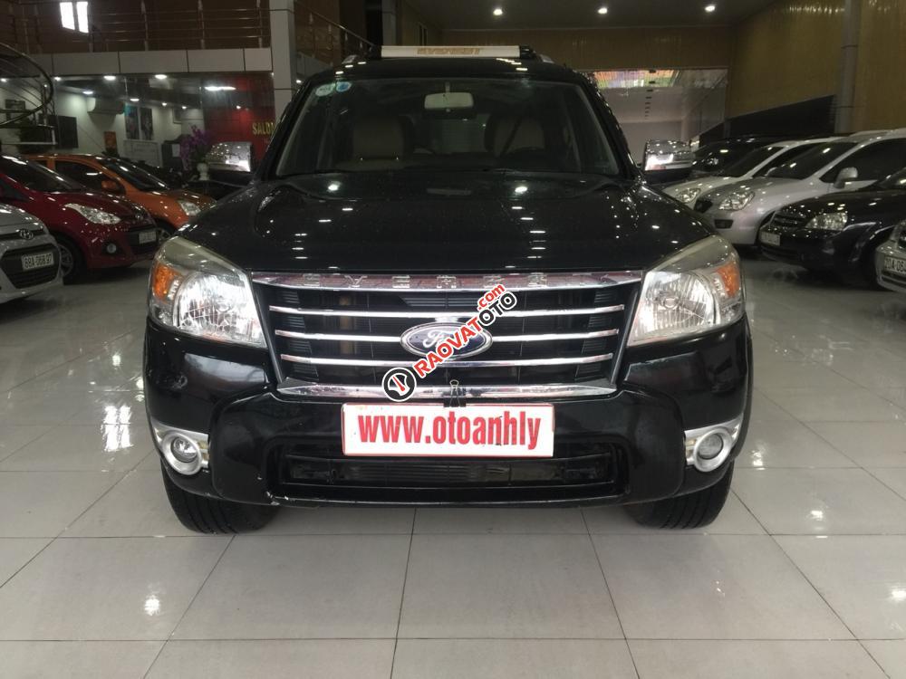 Bán Ford Everest XLT 4x2 MT đời 2011, màu đen số sàn-0