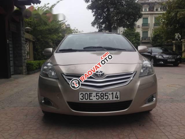 Bán Toyota Vios đời 2011, màu vàng cát-2