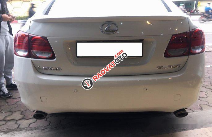 Bán Lexus GS 300 3.0V6 đời 2005, màu trắng -11