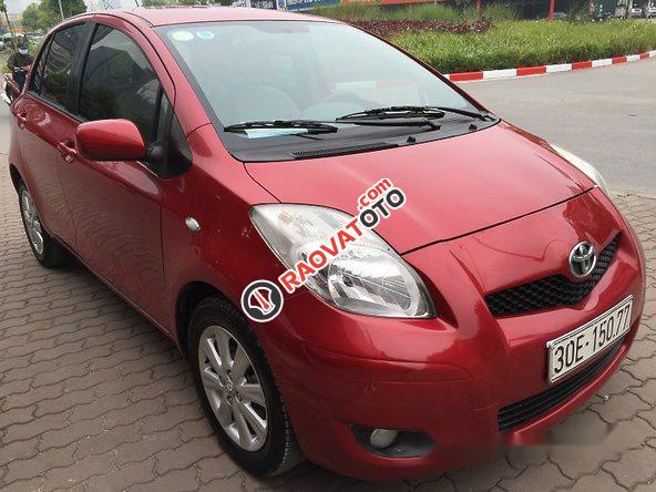 Bán xe Toyota Yaris 1.3AT đời 2009, màu đỏ-0