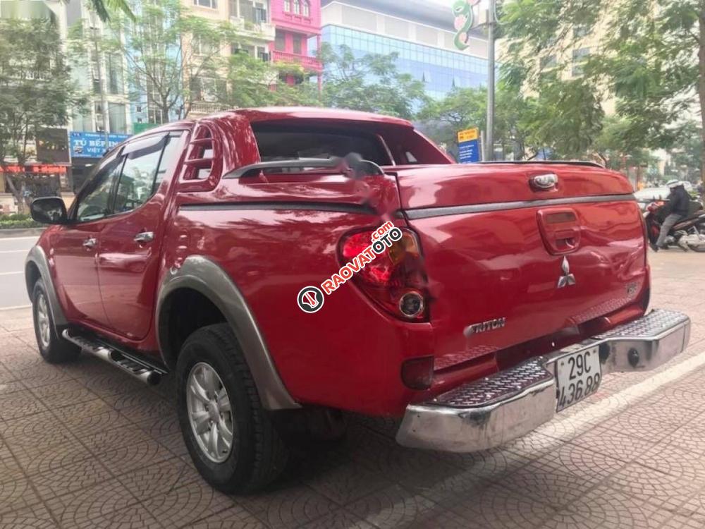 Bán Mitsubishi Triton GLS 4x4 MT sản xuất 2009, màu đỏ, nhập khẩu Thái Lan-3