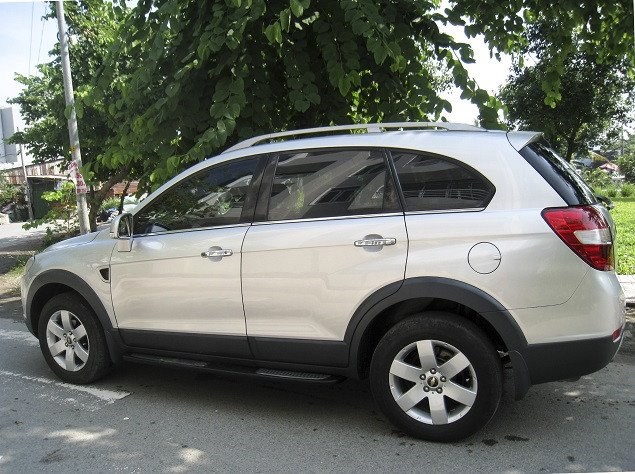 Bán xe Chevrolet Captiva đời 2010, màu bạc, nhập khẩu  -8