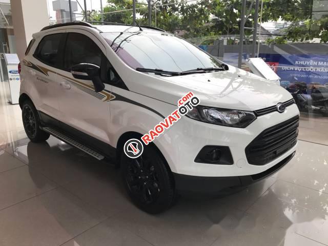 Bán xe Ford EcoSport 1.5L AT Black Edion đời 2017, màu trắng, giá 620tr-3