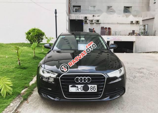 Bán xe Audi A6 2.0TFSi đời 2013, màu đen, nhập khẩu-0