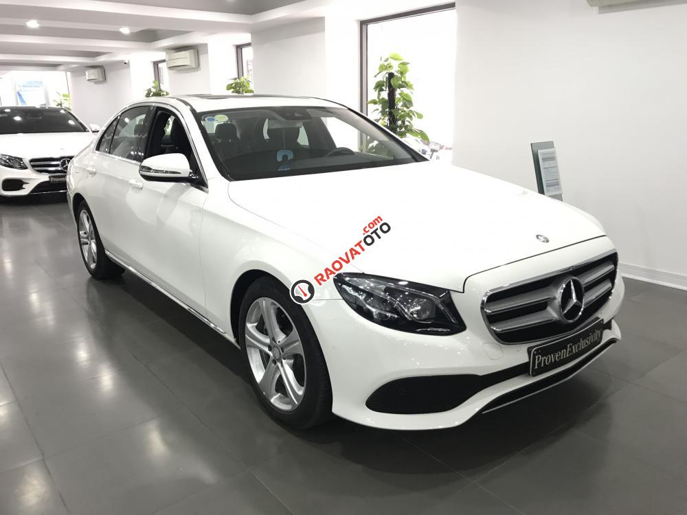 Cần bán xe Mercedes E250 năm 2017, màu trắng chính chủ-1