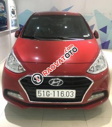 Bán xe Hyundai Grand i10 đời 2017, màu đỏ-0