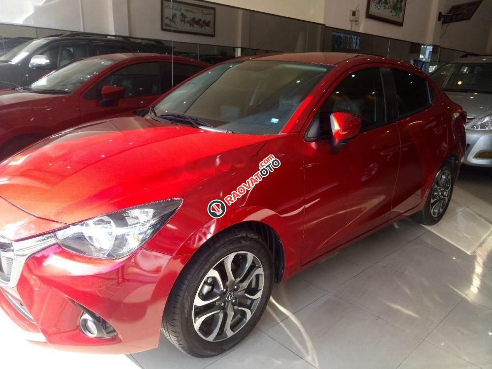 Bán xe Mazda 2 đời 2015, màu đỏ, nhập khẩu Thái số tự động-8