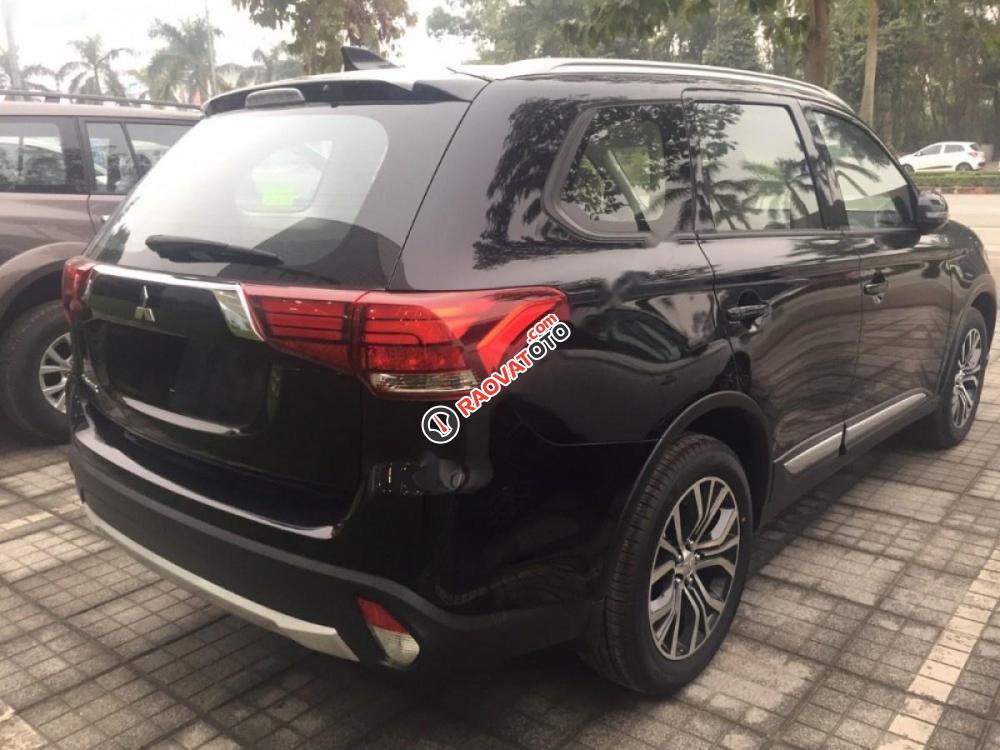 Bán xe Mitsubishi Outlander 2.0 STD đời 2017, màu đen, nhập khẩu Nhật Bản, giá 973tr-5