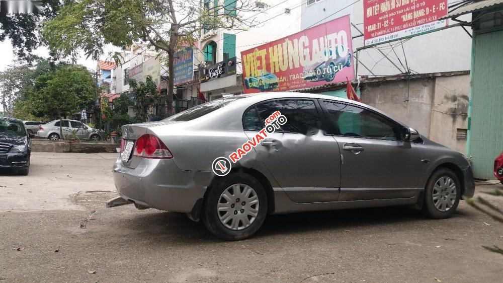 Cần bán gấp Honda Civic 1.8 MT đời 2007, màu xám số sàn-0