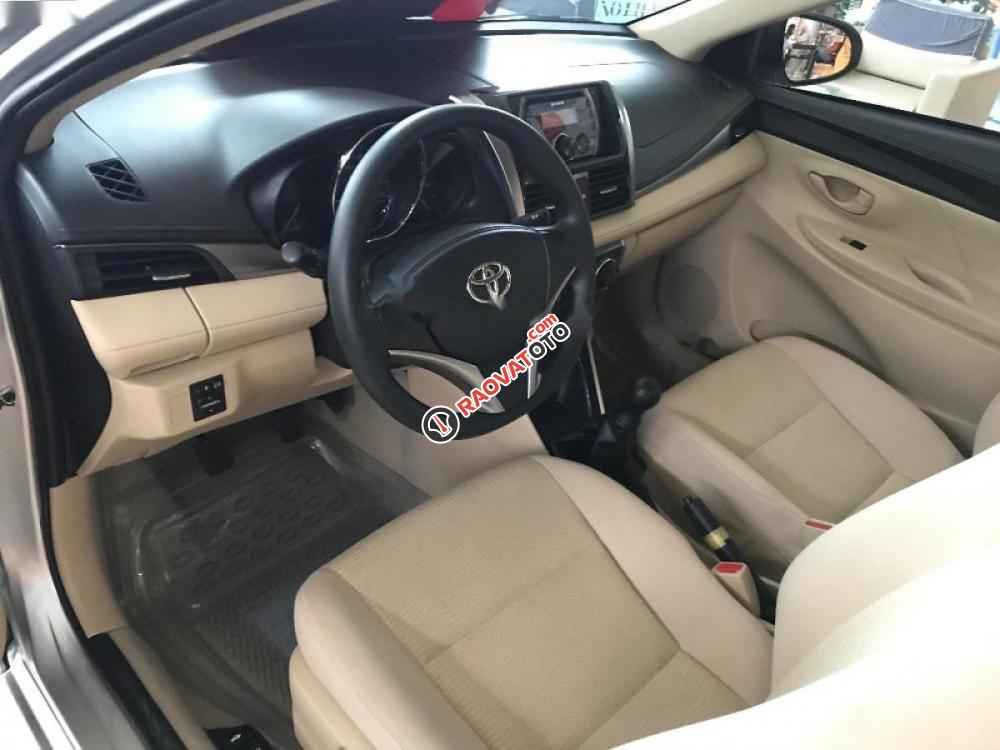 Bán Toyota Vios 1.5E sản xuất 2017, màu bạc, giá chỉ 480 triệu-3