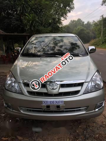 Bán xe Toyota Innova G đời 2007, màu bạc-0