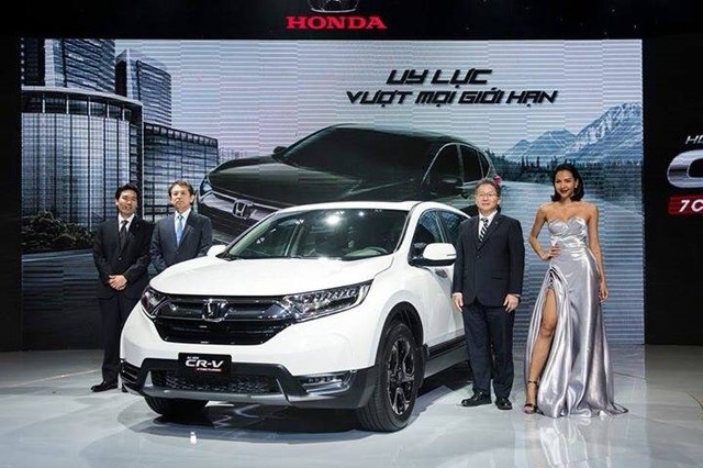 Bán Honda CR V đời 2017, xe nhập-4