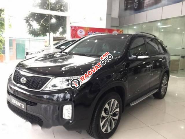 Bán Kia Sorento đời 2017, màu đen, 939 triệu-0