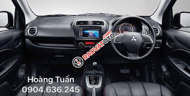 Bán Mitsubishi Attrage năm 2017, màu trắng, nhập khẩu-5