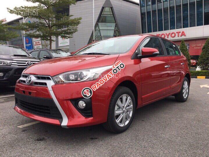 Toyota Long Biên bán Yaris G 2017, đủ màu, trả trước chỉ từ 190 triệu, gọi ngay: 099.309.6666-0