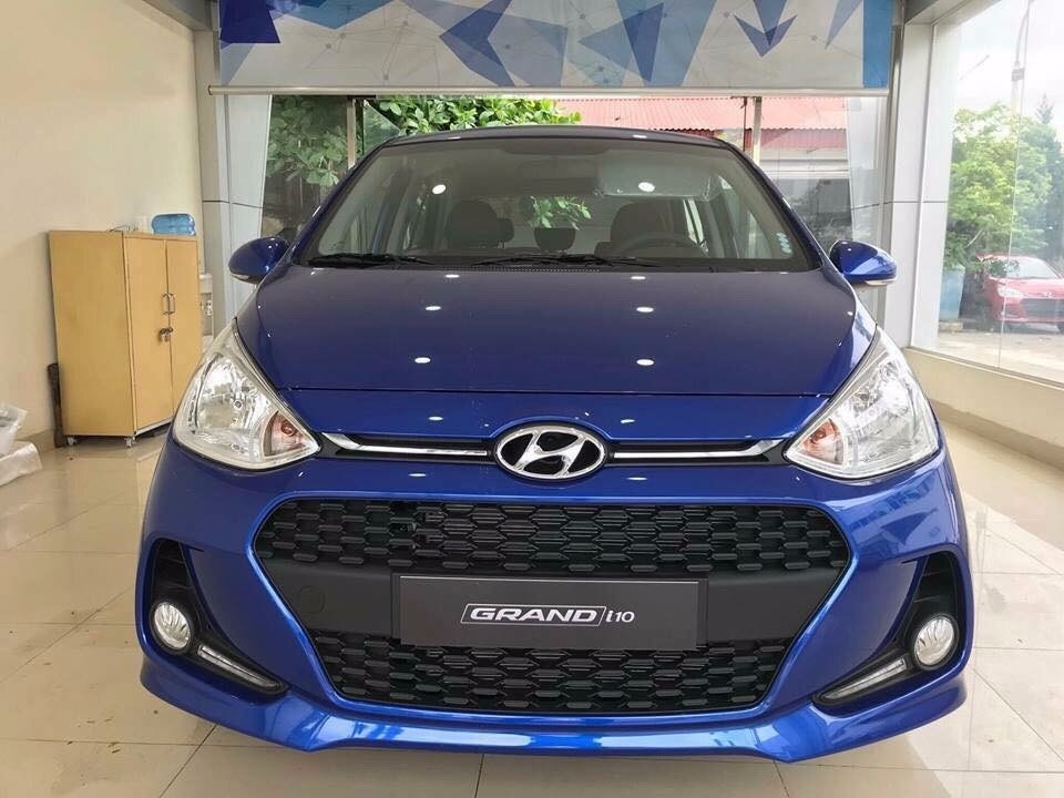 Bán Hyundai Grand i10 đời 2017, màu đỏ, nhập khẩu  -5