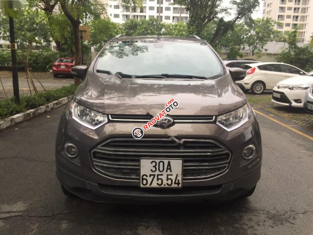 Chính chủ bán Ford EcoSport Titanium 1.5L AT đời 2015, màu nâu-0