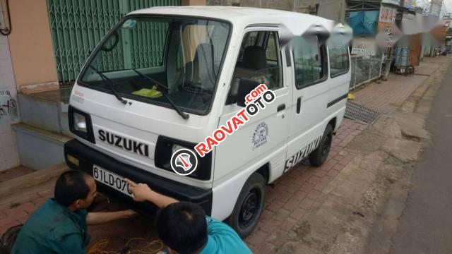 Bán Suzuki Carry Van đời 2001, màu trắng, nhập Nhật-0