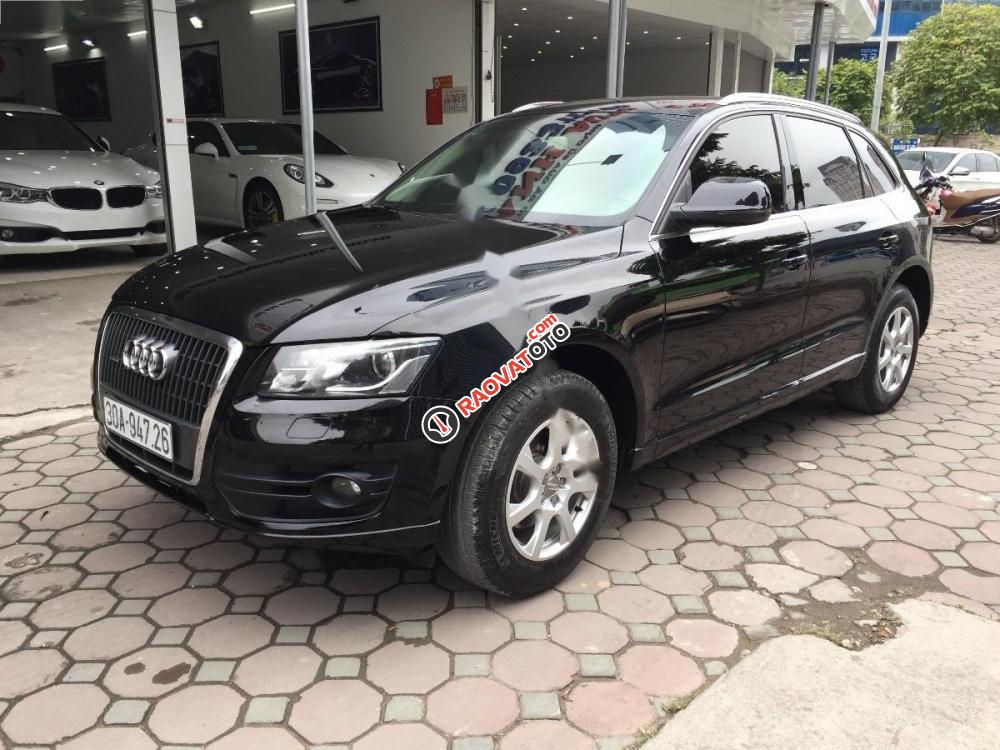 Bán Audi Q5 2.0 AT đời 2010, màu đen, nhập khẩu  -1