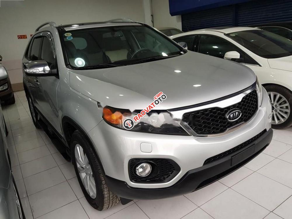 Cần bán xe Kia Sorento GAT 2.4L 4WD đời 2011, màu bạc-2