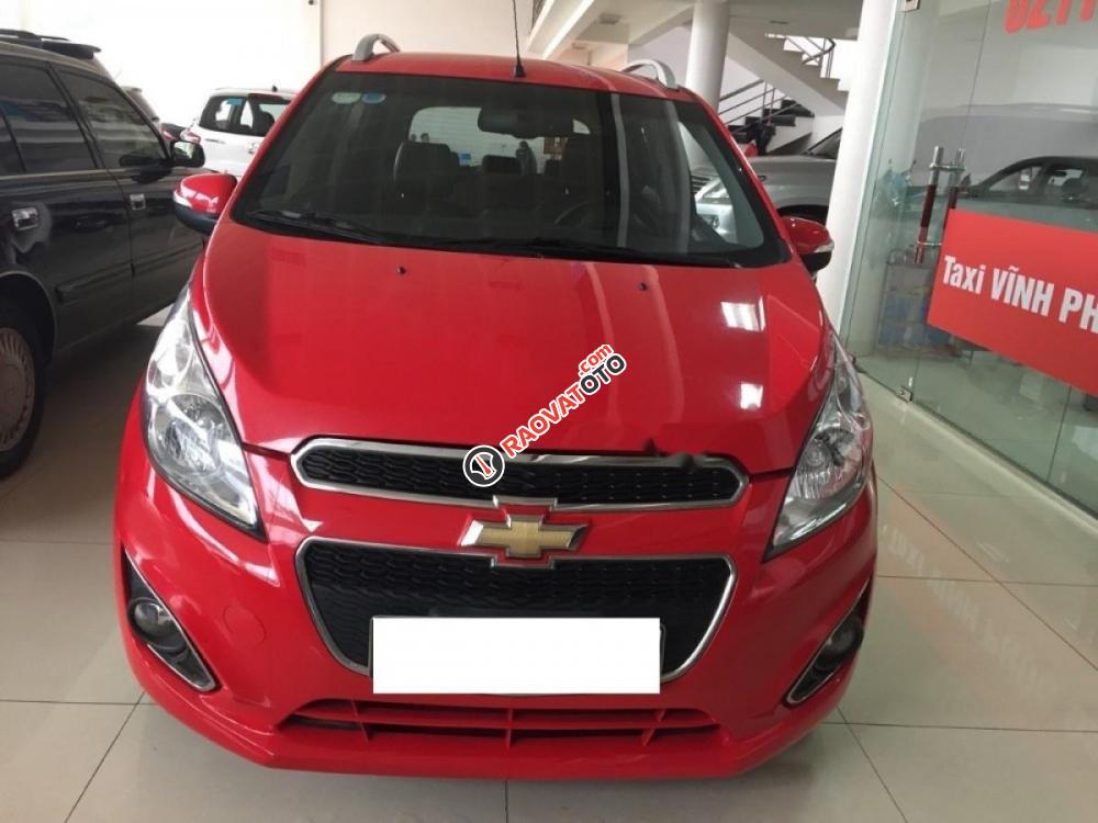 Bán xe Chevrolet Spark MT đời 2016, màu đỏ số sàn-0