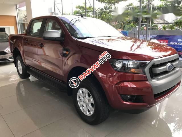 Bán Ford Ranger đời 2017, màu đỏ, giá tốt-4