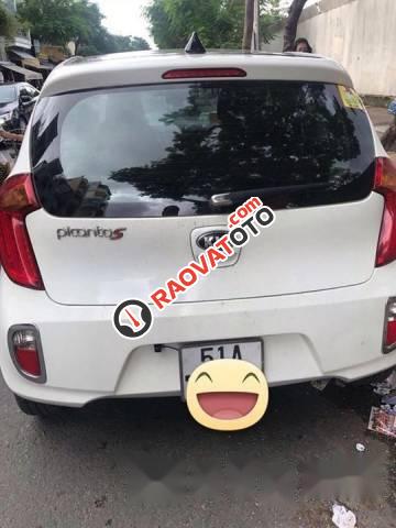 Bán ô tô Kia Picanto S đời 2014, màu trắng-4