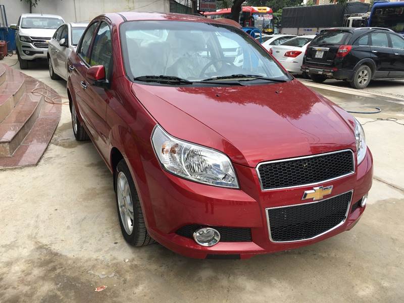 Bán xe Chevrolet Aveo đời 2017, màu đỏ, nhập khẩu chính hãng-8