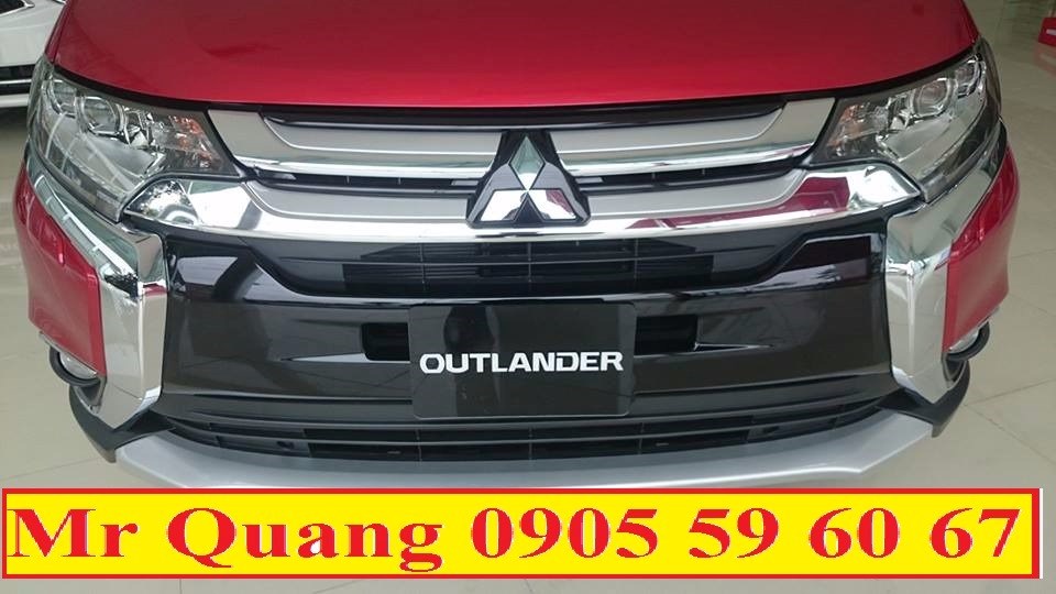 Cần bán Mitsubishi Outlander năm 2017, màu đỏ, nhập khẩu Nhật Bản-2