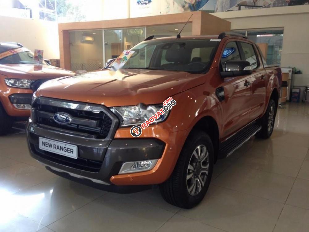 Bán ô tô Ford Ranger Wildtrak 3.2L 4x4 AT đời 2017, nhập khẩu-0