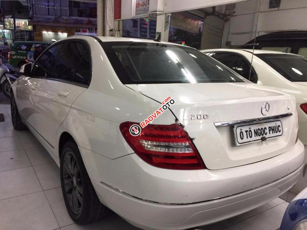 Bán xe Mercedes C200 Kompressor Avantgarde năm 2008, màu trắng chính chủ, 495 triệu-3