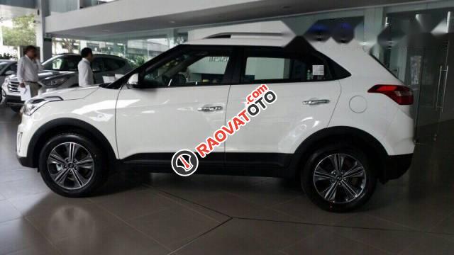 Bán xe Hyundai Creta 1.6AT đời 2017, màu trắng, nhập khẩu-1