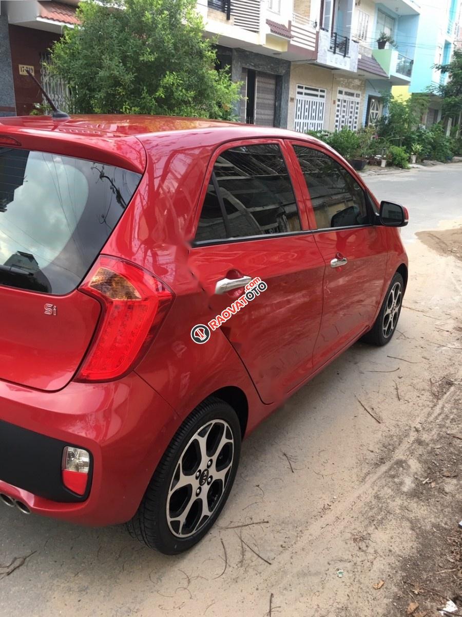 Cần bán gấp Kia Morning Si đời 2015, màu đỏ số tự động, giá tốt-5