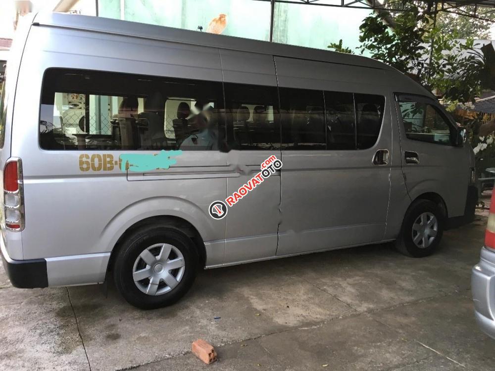 Bán Toyota Hiace đời 2013, màu bạc, nhập khẩu Nhật Bản chính chủ, giá chỉ 765 triệu-3