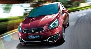 Bán ô tô Mitsubishi Mirage đời 2017, màu đỏ, nhập khẩu -2