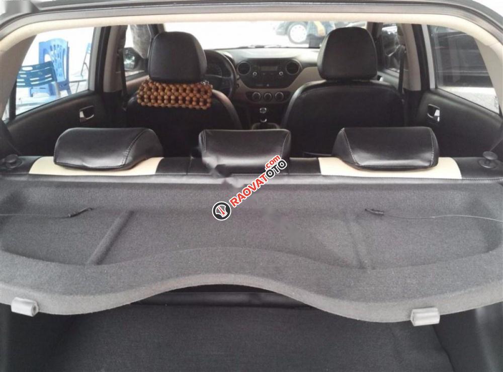 Bán xe Hyundai Grand i10 đời 2015, màu bạc, nhập khẩu giá cạnh tranh-4