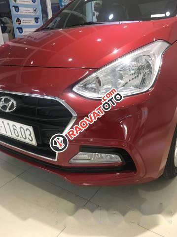 Bán xe Hyundai Grand i10 đời 2017, màu đỏ-1