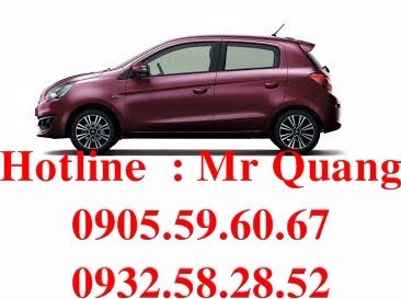 Bán ô tô Mitsubishi Mirage đời 2017, màu đỏ, nhập khẩu -6