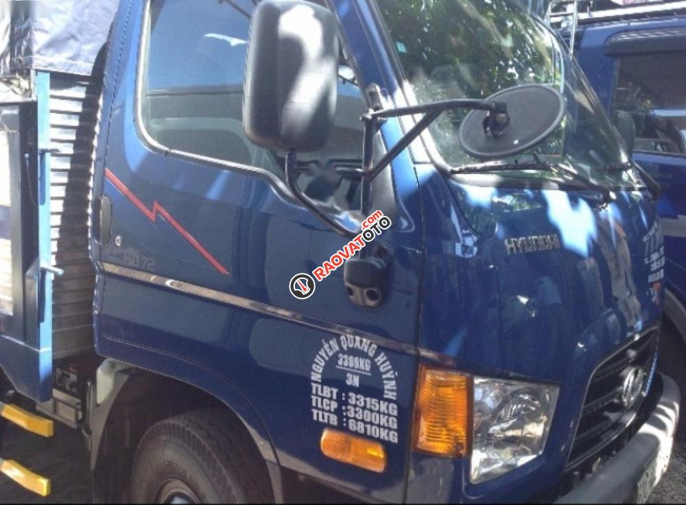 Bán Hyundai HD 3T5 đời 2015, màu xanh -5