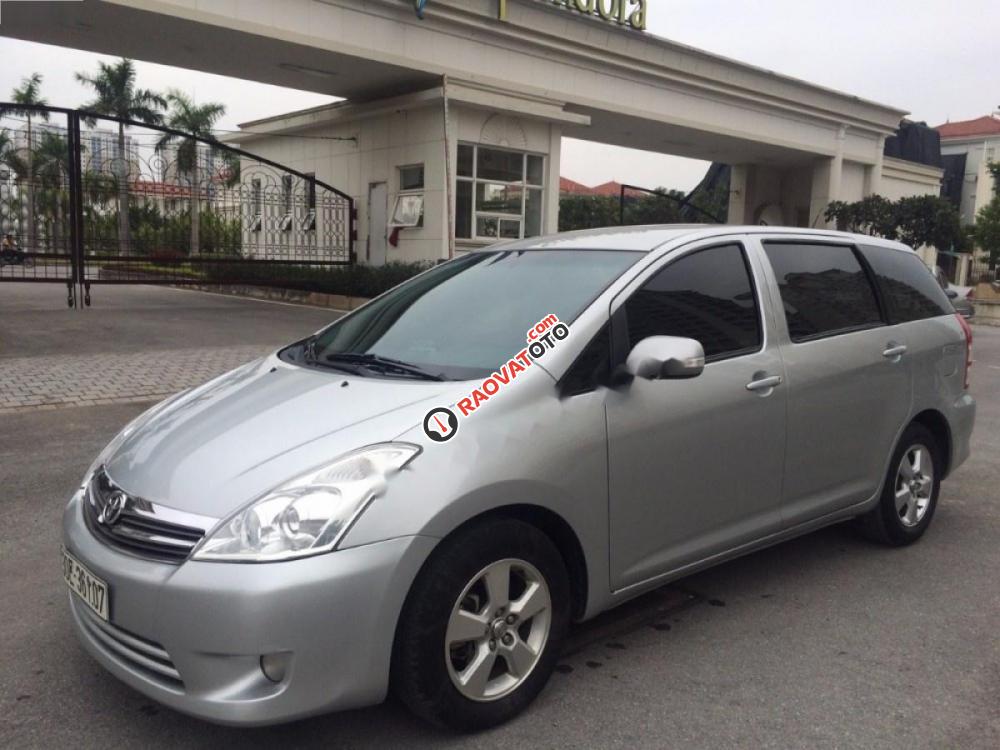 Cần bán lại xe Toyota Wish 2.0AT đời 2009, màu bạc, xe nhập-2