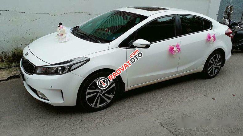 Bán ô tô Kia Cerato sản xuất 2011, màu trắng -0