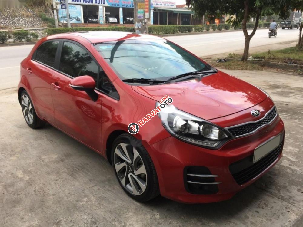 Cần bán lại xe Kia Rio đời 2016, màu đỏ, xe nhập mới chạy 20.000km, giá 505tr-0