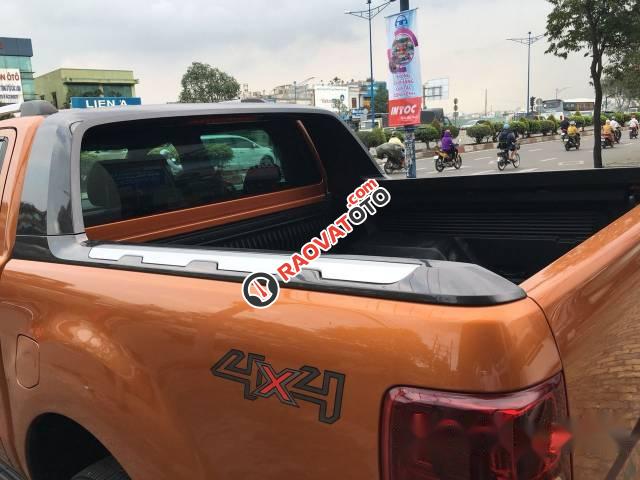 Bán Ford Ranger Wildtrack đời 2015, màu vàng cam-1