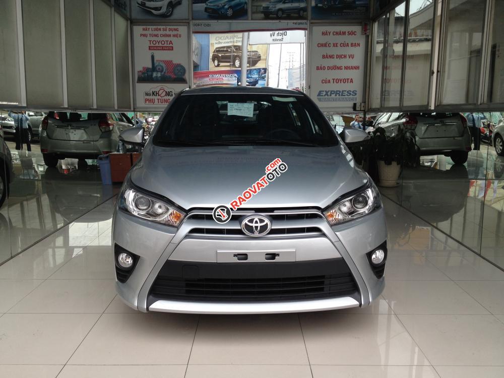 Toyota Yaris 1.5G 2017, màu bạc, nhập khẩu Thái Lan, giao xe ngay Toyota Hùng Vương-0