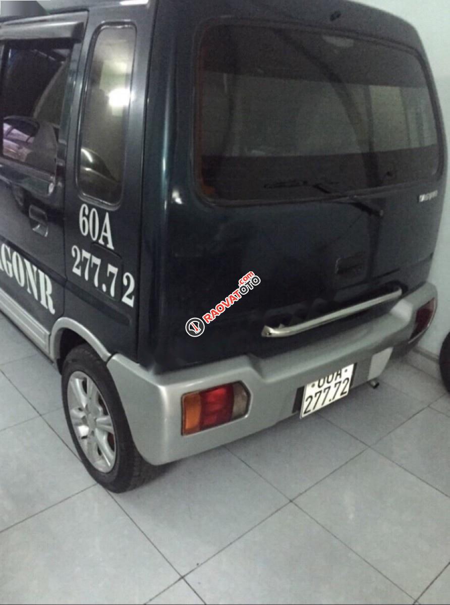 Chính chủ bán xe Suzuki Wagon R + đời 2004, màu xanh-3