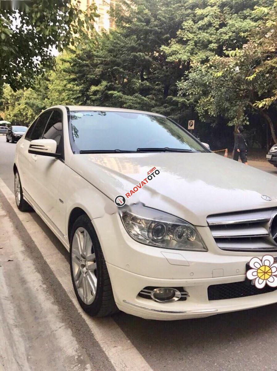 Bán Mercedes C230 2009, màu trắng chính chủ, giá 485tr-2