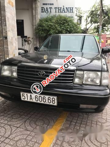 Bán Toyota Crown Super Salon 3.0 đời 1995, màu đen, nhập khẩu -0