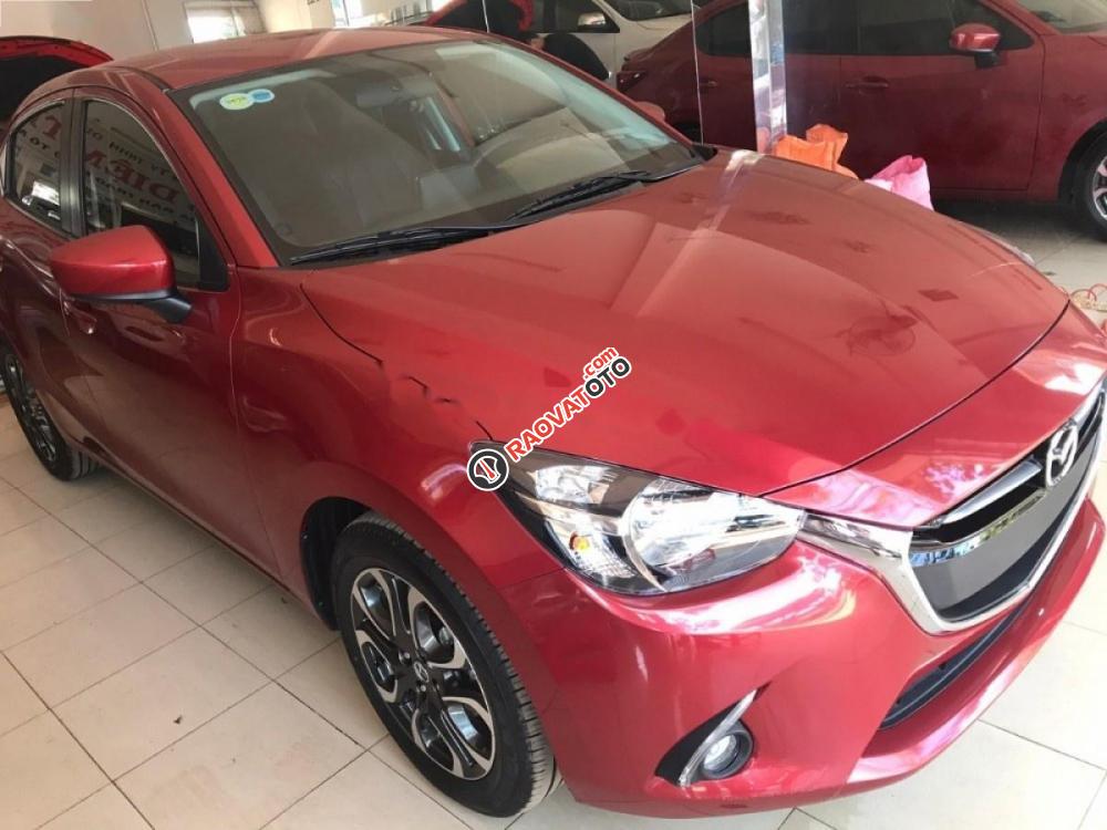 Cần bán lại xe Mazda 2 sản xuất 2017, màu đỏ, giá 525tr-6